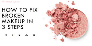 How To Fix Broken Makeup in 3 Steps