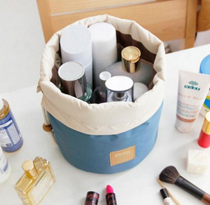 The Barrel Bag - Blue - Beauteous Cosmetics