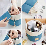 The Barrel Bag - Blue - Beauteous Cosmetics